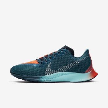 Nike Zoom Rival Fly 2 - Női Túracipő - Türkiz/Piros/Fehér